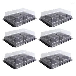 Bakware tools 100 pc's transparante muffin cupcake mochi container cookie drager voedselverpakkingsdoos