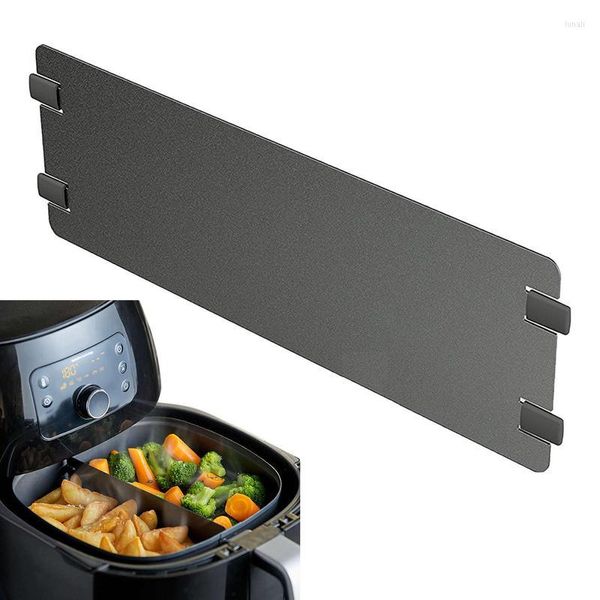 Ustensiles de cuisson Friteuse à air Séparateurs de nourriture Séparateur de panier en acier inoxydable Antiadhésif pour séparateur Accessoires de cuisson