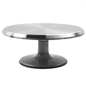 Bakware tools aluminium legering draaiende cake stand 12 inch roterende draaitafel voor cupcake decoreren benodigdheden bakgereedschap