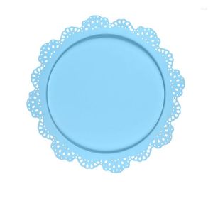 Ustensiles de cuisson Bleu Couleur Dessert Table Décoration Plateau Gâteau Plaque Poussoir Voiture Étagère