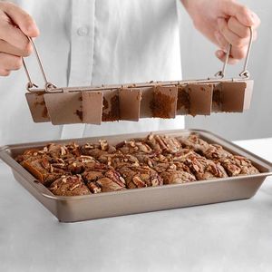 Bakvormen Gereedschap Brownie Pan Brood Cake Pannen Bakvormen Anti-aanbak Vierkant Rooster Chocolade Dessertvorm Keuken