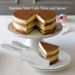 Ustensiles de cuisson coupe-gâteau Portable en acier inoxydable triangulaire réutilisable à Portion égale trancheuse tarte pâtisserie diviseur