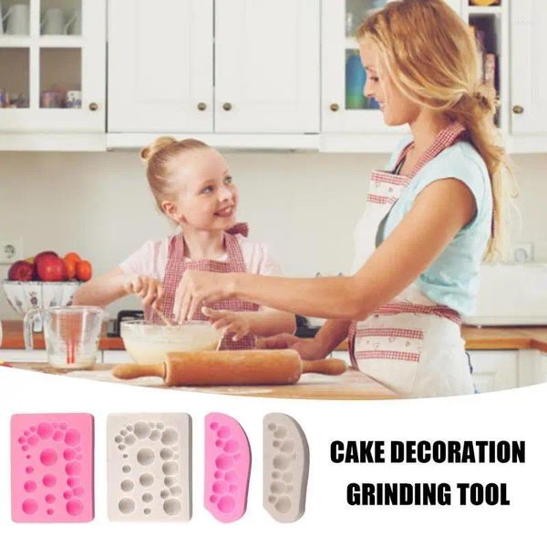 Outils de cuisson gâteau Fondant Silicone moule 3D bulle boule en forme de chocolat pour bricolage biscuits sucre artisanat Cupcakes décoration outil