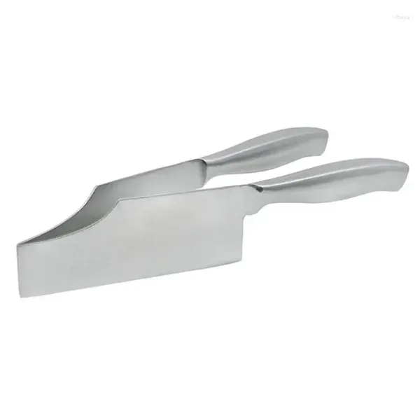 Outils de cuisson à pâtisserie gâteau Slicer Creative Pâle en acier inoxydable Cutter anti-glissement