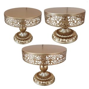 Bakware gereedschap cake stand cupcake patisserie houder licht luxe decoratief ijzeren snoepschermplaat voor verjaardagsfeestje serveerschotel