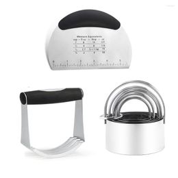 Outils de cuisson bricolage ensemble de cuisson en acier inoxydable pâte emporte-pièce décoration de gâteau cuisine pour gâteaux