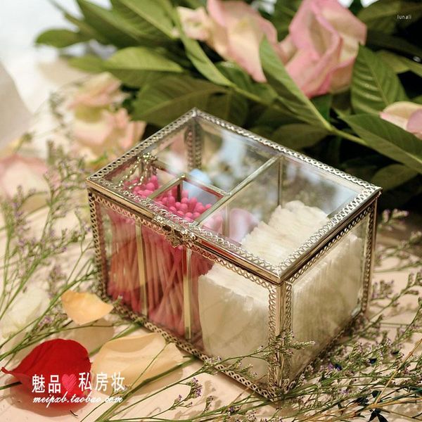 Ustensiles de cuisson Boîte de rangement de bijoux en verre Gâteau de mariage en coton Taiwan