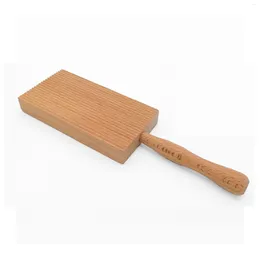 Herramientas para hornear, plato para amasar, herramienta italiana para bolas de sopa, molde para hornear Pasta con forma de rayas, tablas para ñoquis en espiral