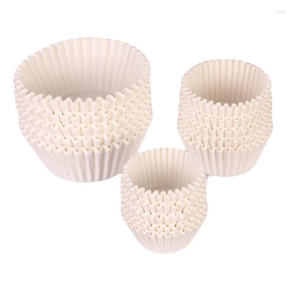 Ustensiles de cuisson Pe Coated Mini Cupcake Paper Holder Xue Meiniang Pur Blanc Ustensiles De Cuisson Convient Pour Muffin Cake Cup