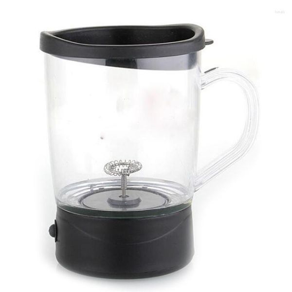 Herramientas para hornear Espumador de leche portátil Licuadora de capuchino Shake Battery Cup Electric