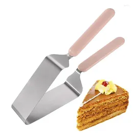 Outils de cuisson tranches de gâteau portion égale coupe-acier inoxydable triangulaire biscuit fondant dessert gadget de cuisine accessoires de cuisson