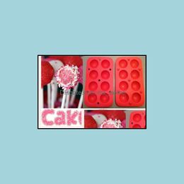 Bakmods bakware keuken eetbar huizen tuin ronde 8 pops cake pop set lade verjaardag feestje kookgerei drop levering 2021 mwyut