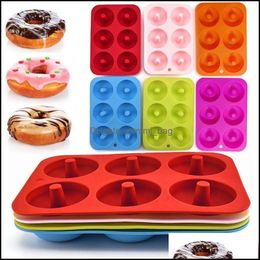 Bakmods bakware keuken eetbar huizen tuin sile donut schimmel verdikte pan anti-stick gebak chocoladetaartdessert diy decoratie