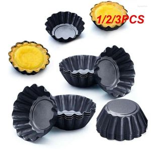 Bakvormen 1/2/3PCS non-stick Taart Quiche Flan Pan Mold Pie Pizza Cake cupcake Ei Laat Muffin Cup Bakvormen