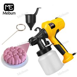 Moldes de cozimento 110 / 220V Pistola de pulverização elétrica UE / EUA Plug 500W Pulverizador de tinta Mousse Bolo Coloring Utensílio Melhoria da casa Pulverização Ferramentas de cozinha 231018