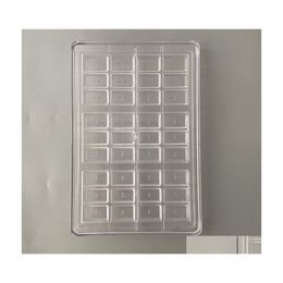 Moldes para hornear 12 Grid One Up Molde de chocolate Mod compatible con cajas de embalaje Oneup Barra de hongos 3.5G 3.5 gramos Embalaje Pa Dhsyl