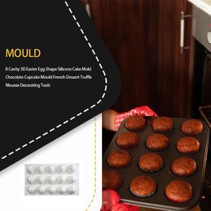 Moules de cuisson 15 grille gâteau moule Portable Flexible inodore antiadhésif Mousse au chocolat maison moule moulage outil accessoires