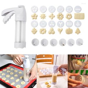 Moules de cuisson 2023 Multi Cookie Extrudeuse Presse Machine Biscuit Maker Gâteau Faire Décoration Pistolet Cuisine Outils Ustensiles De Cuisson