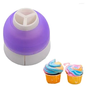 Bakvormen 3 kleur koppeling cake gereedschap bakware cupcake fondant cookie snijders crème decoratie tassen converter