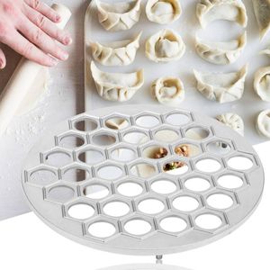 Moules de cuisson 37 trous boulette moule outils boulettes fabricant Ravioli aluminium moule Pelmeni cuisine bricolage faire pâtisserie