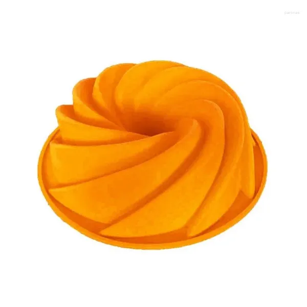 Moules de cuisson 3D Big Swirl Forme Silicone Beurre Gâteau Moule Cuisine Forme Outils Pour Boulangerie Plat Cuisson Moule Pan Plateau