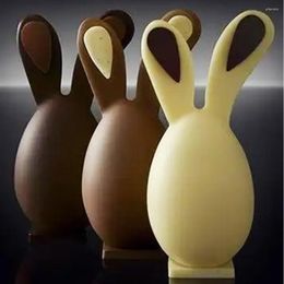 Bakvormen 3D siliconenvorm met kleine hamer gelukkige paas chocoladevormen bomvorm bakware