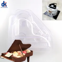 Moules de cuisson 3D Transparent Piano Chocolat Moule Cuisine Gâteau Décoration Moule Outils DIY Facile Libération Nettoyage Fabrication De Bonbons