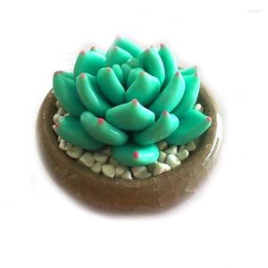 Moules de cuisson 3D Vase Pots Ornements Moule Silicone pour décorations artisanales de maison Moules de bougies avec une pierre arôme pryzy 001