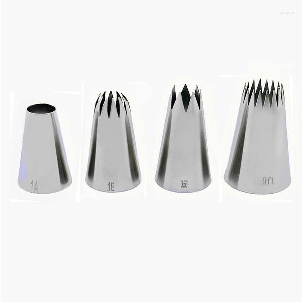 Moules de cuisson 4pcs grandes pipe pection de pipe.