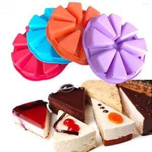 Bakvormen 8 holtes Scone-vorm siliconen cakevorm Chocoladegereedschap Fondant-decoratievorm