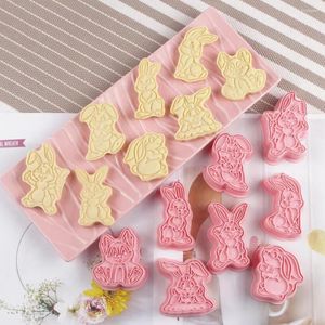 Bakken Mallen 8 stks/set Cookie Mold Set Stempel Biscuit Mallen Pastry Cake Fondant Keuken DIY Decorating Gereedschap