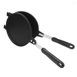 Bakvormen aluminium legering eieren rol ronde wafelmaker keuken diy schimmel pan gas dubbele zijkant niet stok huishoudelijke pannenkoekje kegel