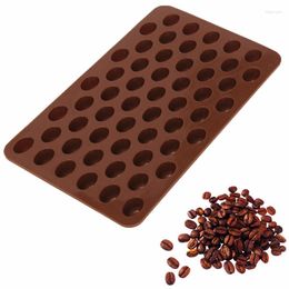 Bakvormen Collectie Hoge Kwaliteit Siliconen 55 Holte Mini Koffiebonen Chocolade Suiker Snoep Schimmel Mould Cake Decor E082