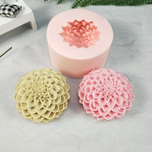 Bakvormen Bloom Rose Flower Cluster Vorm 3D Siliconen Mal Voor DIY Zeep Maken Cake Cupcake Jelly Snoep Decoratie Ambachtelijke Gereedschappen