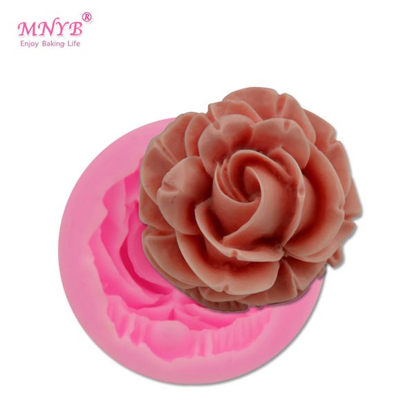 Bloom Rose Silicone gâteau moule 3D fleur Fondant moule Cupcake gelée bonbons chocolat décoration outil de cuisson moules FQ2825 230906