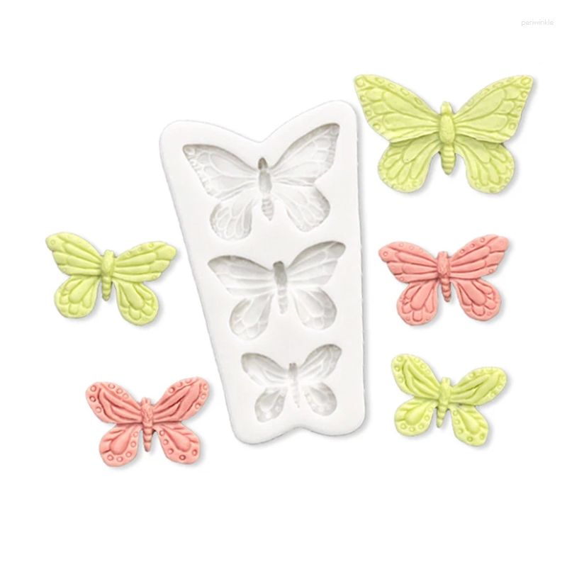 Baking Moulds Butterfly Silicone Mold Resin Tools Sugarcraft Cupcake Fondant Cake Decorating