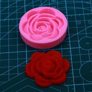 Bakvormen cake decoratie siliconenvormen bloemen rozen rozen chocoladesuiker ambacht mal fondant decoratie gereedschap kookvorm f0837