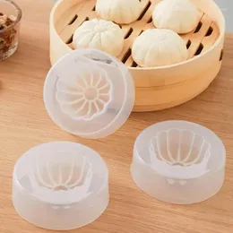 Moldes para hornear Chino Baozi Molde Pastelería Pie Dumpling Maker Al vapor Relleno Bollo Haciendo Moldes Fabricantes Cocina Gadgets Herramienta
