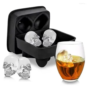 Moules de cuisson Clear Ice Ball Maker Silicone Cube Whisky Plateau Sphère Cristal 2,35 pouces Transparent Boîte Ronde Moule