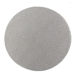 Moldes para hornear Filtro de café Mesh Pantalla de disco reutilizable Durable para filtros de fabricantes Aeropress Accesorios 54 mm