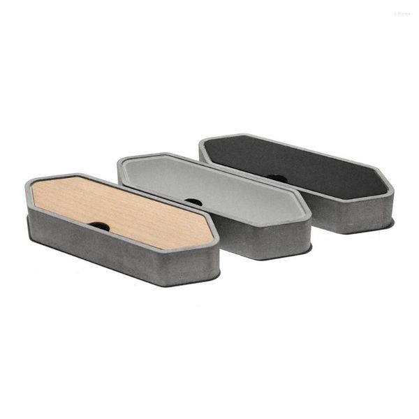 Moldes para hornear, caja de almacenamiento de hormigón, moldes de silicona, soporte para bolígrafos, bandeja para moldes