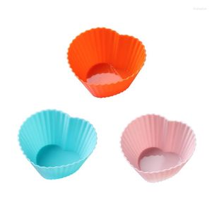 Bakken Mallen Creative Mini Cupcake Mould Huishoudelijke Pudding Cake DIY Ei Taart Siliconen Muffin Cup Handgemaakte