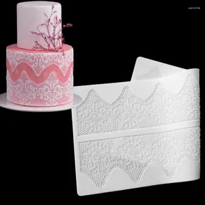 Moules de cuisson CT-402 Mat de silicone pour créer des lacets de sucre Cake Fondant Decorating Tools