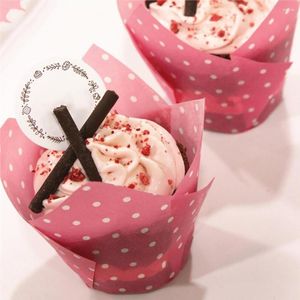 Bakvormen cupcake voering niet-plakkerige gereedschappen kopje 50 st