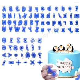 Bakvormen DIY Alfabet Nummer Letter Cakevorm Fun Cookie Biscuit Stempel Embosser Cutter Suiker Fondant Decoratie Tool