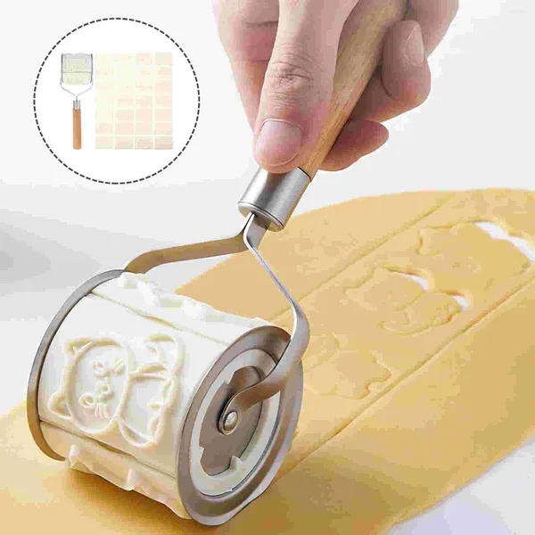 Moules de cuisson bricolage moule à biscuits animaux craquelins emporte-pièces robuste en forme de dessin animé Pp ménage rouleau à pâtisserie sucre