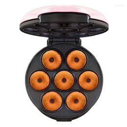 Moldes para hornear Donut Mini Hacer pastel antiadherente Máquina de donut Máquina de calentamiento de doble cara DIY Uso en el hogar