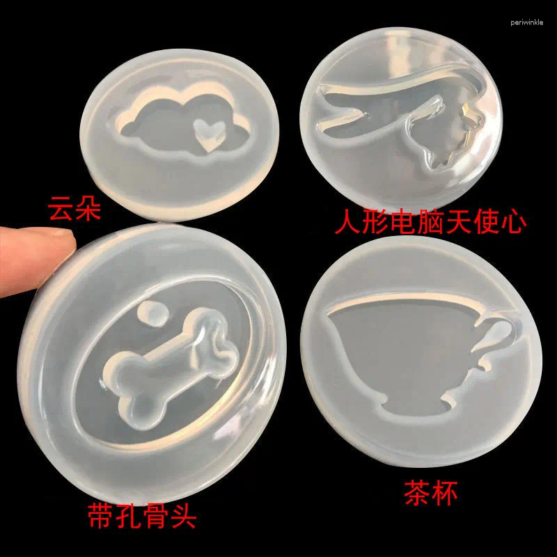 Baking Moulds Drip Glue Jewelry Accessories Hollow Bone Silicone Mold 16374