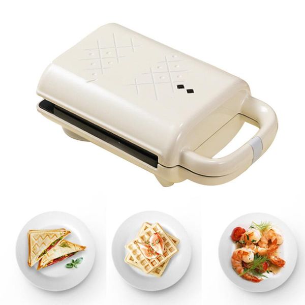 Moules de cuisson Machine à sandwich électrique Machine à petit-déjeuner Ménage Lumière Alimentaire Multi-fonction Gaufre Takoyaki Toast Pression ToasterBaking