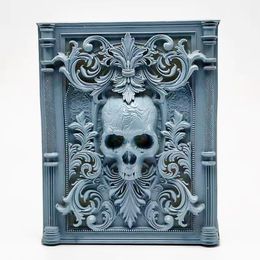 Baking Moulds Exquisite patterns and skull silicone mold diy to make resin plaster model kitchen iced chocolate cake 221118